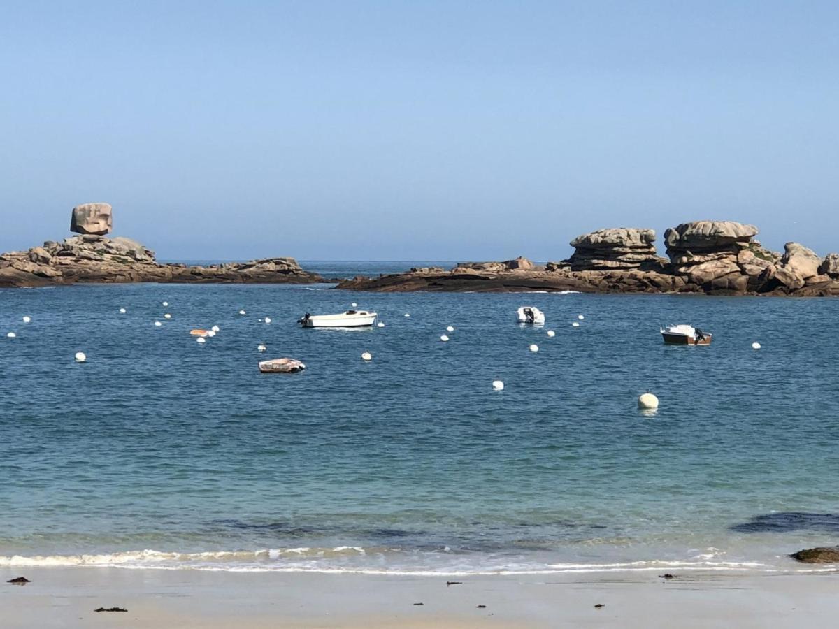 Appartement Spacieux Avec Wifi Et Parking A Tregastel, Proche Plage - Fr-1-368-18 Luaran gambar